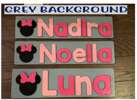 Thumbnail for Multi-colored wooden letter pieces of personalized educational puzzle